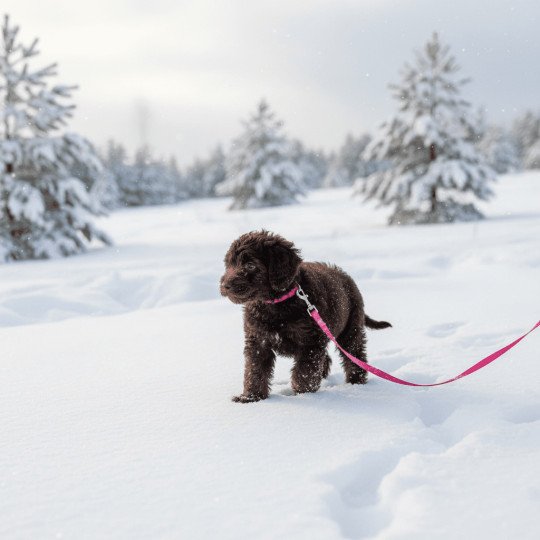 chiot Caniche Chocolat Anais Rose Elevage zadatis  caniche , teckel  