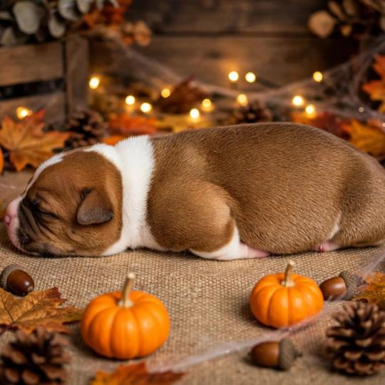 4e chiot (Portée Valhalla du Clan de Sparte ❤ Vikingr Björn Jarnisda 2026) - Mâle  Mâle Staffordshire bull terrier