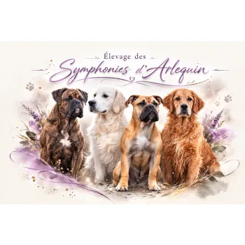 Elevage des Symphonies d'arlequin